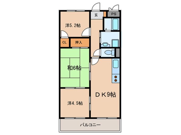 ベア－ズ土山の物件間取画像